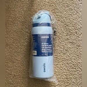 Owala FreeSip Blue Stainless Steel 32 oz Water Bottle